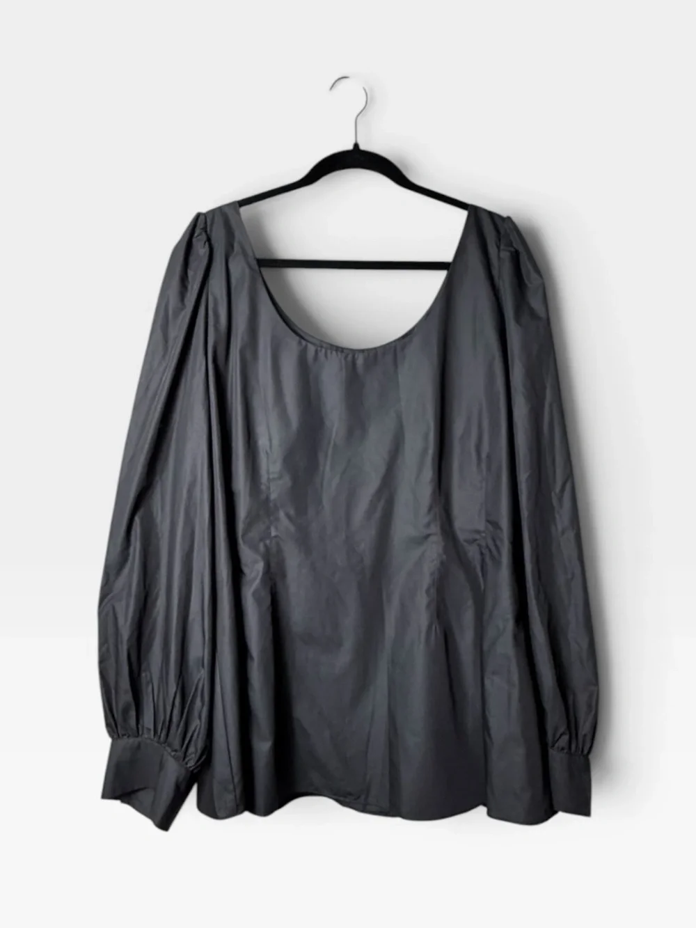 Tuckernuck Pomander Place Dianne‎ Blouse Size XXL Fitted Waist Puff Sleeve (X)